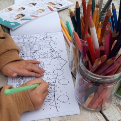 "Somnis de Mandarina" - Libro para colorear