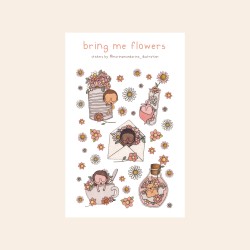Stickers "Bring me flowers"