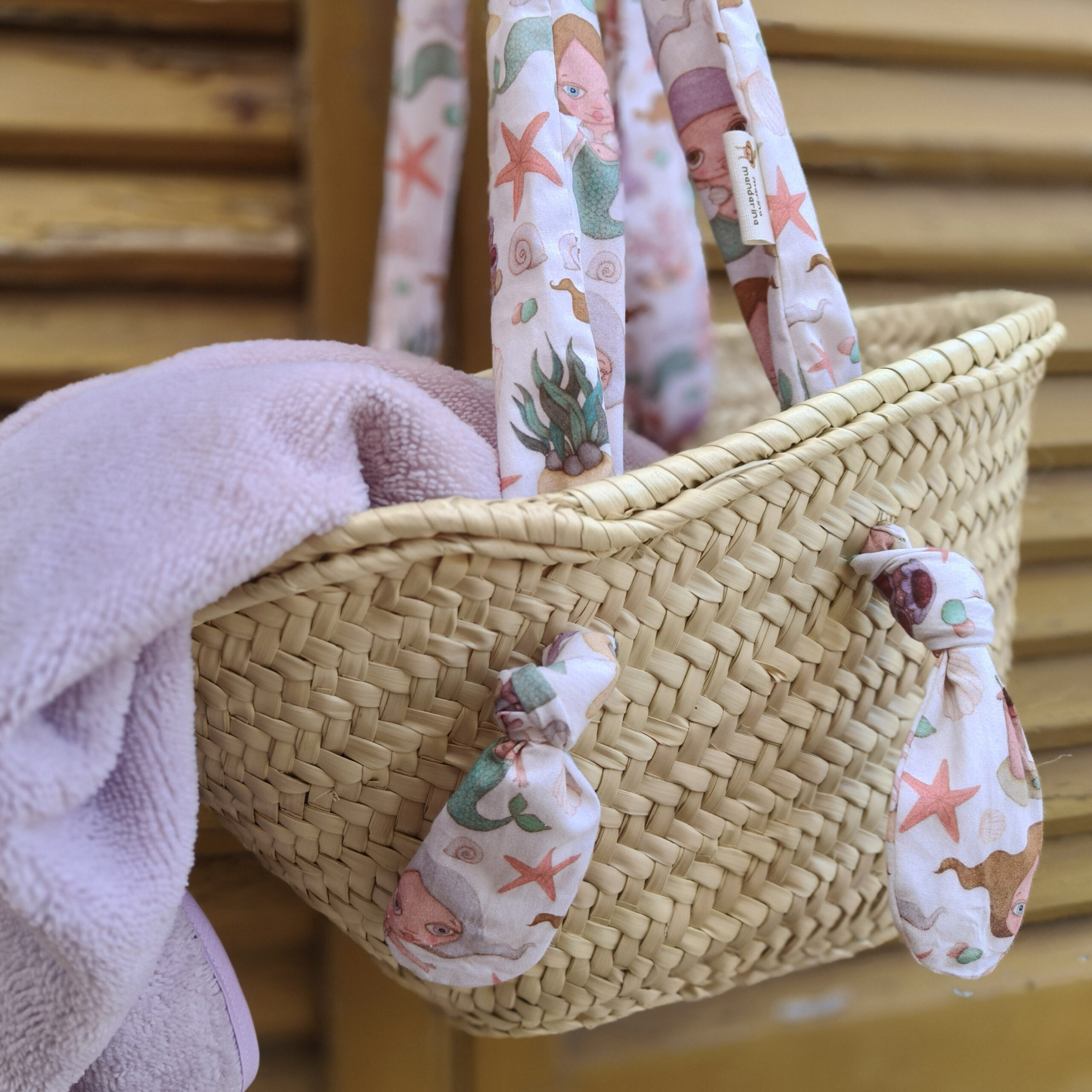 Bolso/Capazo de mimbre - Imagen 4